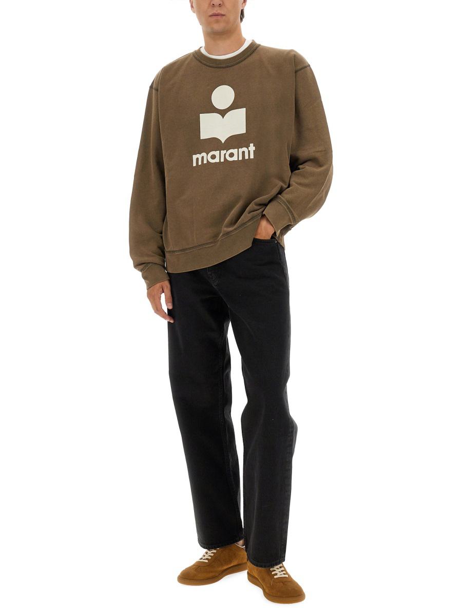 Isabel Marant "Mikoy" tröja med logotyp