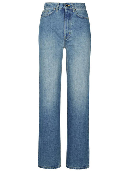 Casablanca ljusblå denimjeans i bomull
