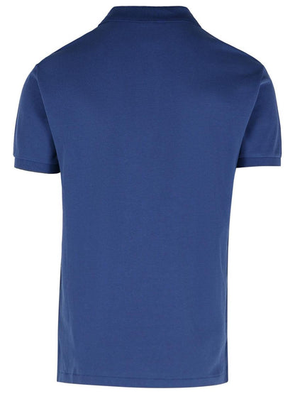 Polo Ralph Lauren Marinblå bomullspikétröja