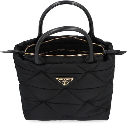 Prada Liten Nylon Tote Bag