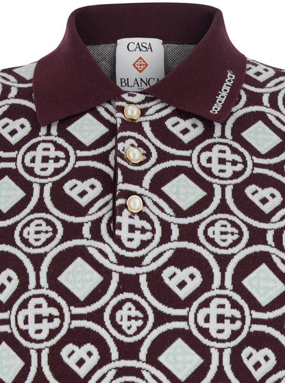 Monogram-pikétröja