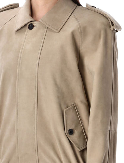 Saint Laurent Nubuck Bomberjacka