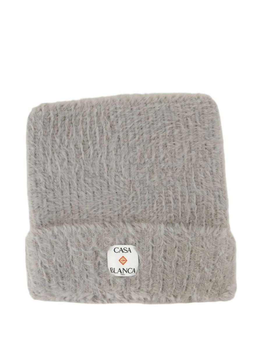 Casablanca "Fluffy" Nylon Fyrkantig Hatt Tillbehör
