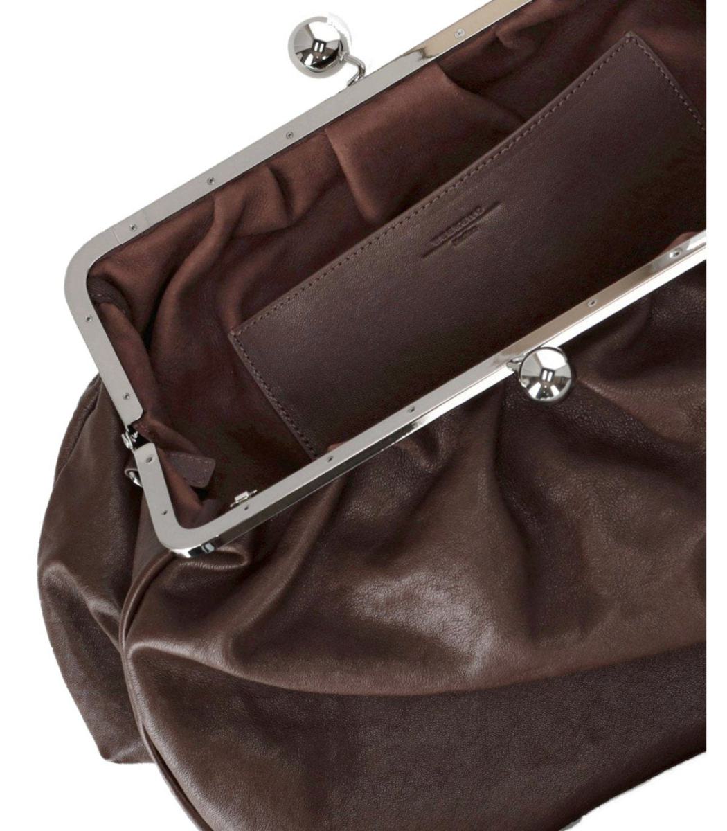 Weekend Max Mara Pasticcino Cristin Stor Mörkbrun Kuvertväska