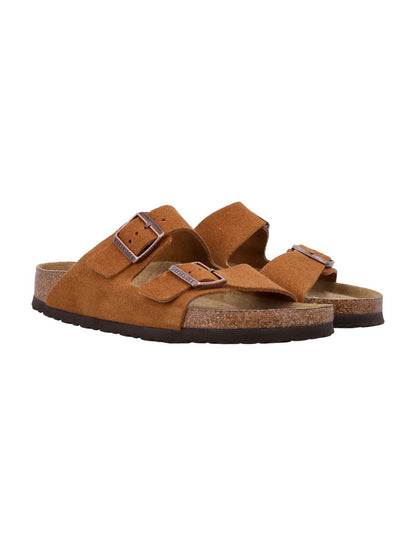 Birkenstock Mocka Arizona Sandaler Minkbruna