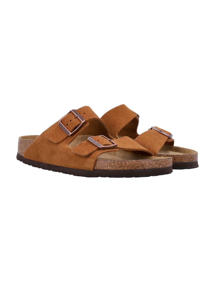 Birkenstock Mocka Arizona Sandaler Minkbruna