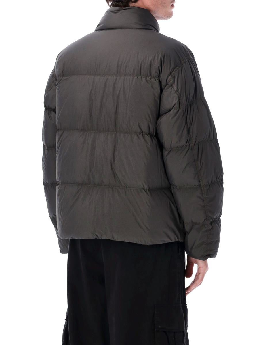 Stone Island Dunjacka med Krinkeleffekt