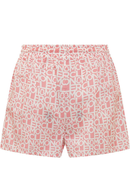 Moncler Shorts Med Logotyp