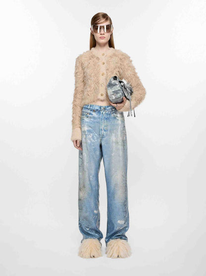 Acne Studios Dirty Snow Axelväska