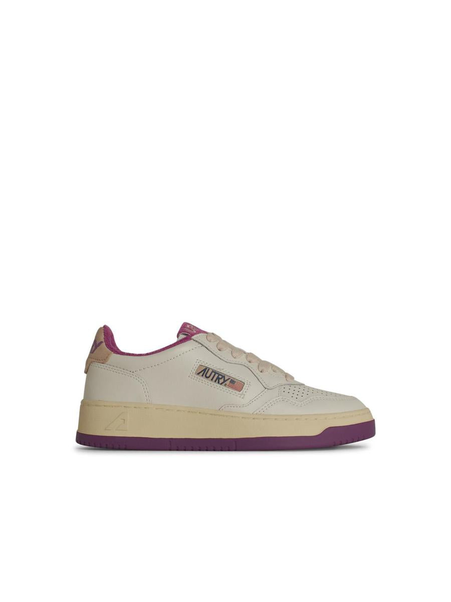 Autry vita lädersneakers