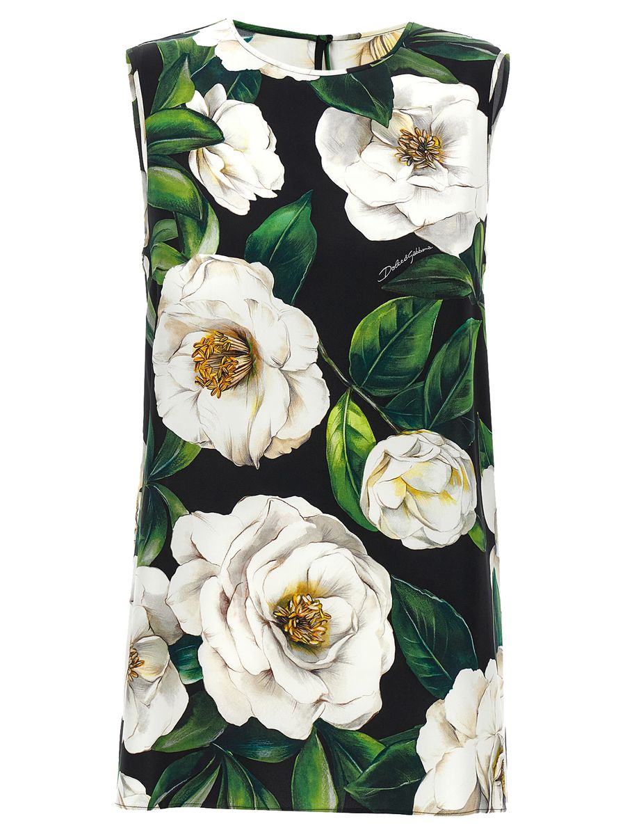 Dolce &amp; Gabbana blommig topp