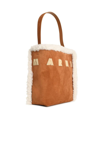 Marni 'Museum' brun mockaväska