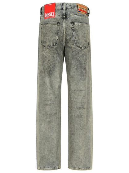 Diesel '1988 D-Ark' Silverfärgade Jeans