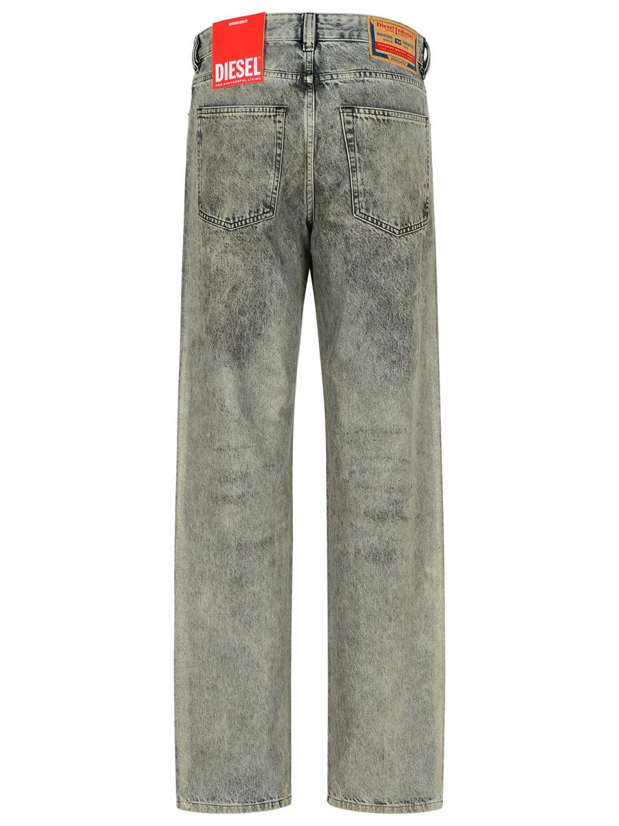 Diesel '1988 D-Ark' Silverfärgade Jeans