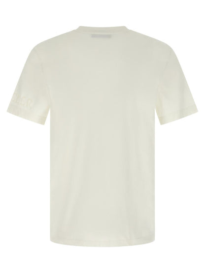 Moncler-t-shirt med logotyp