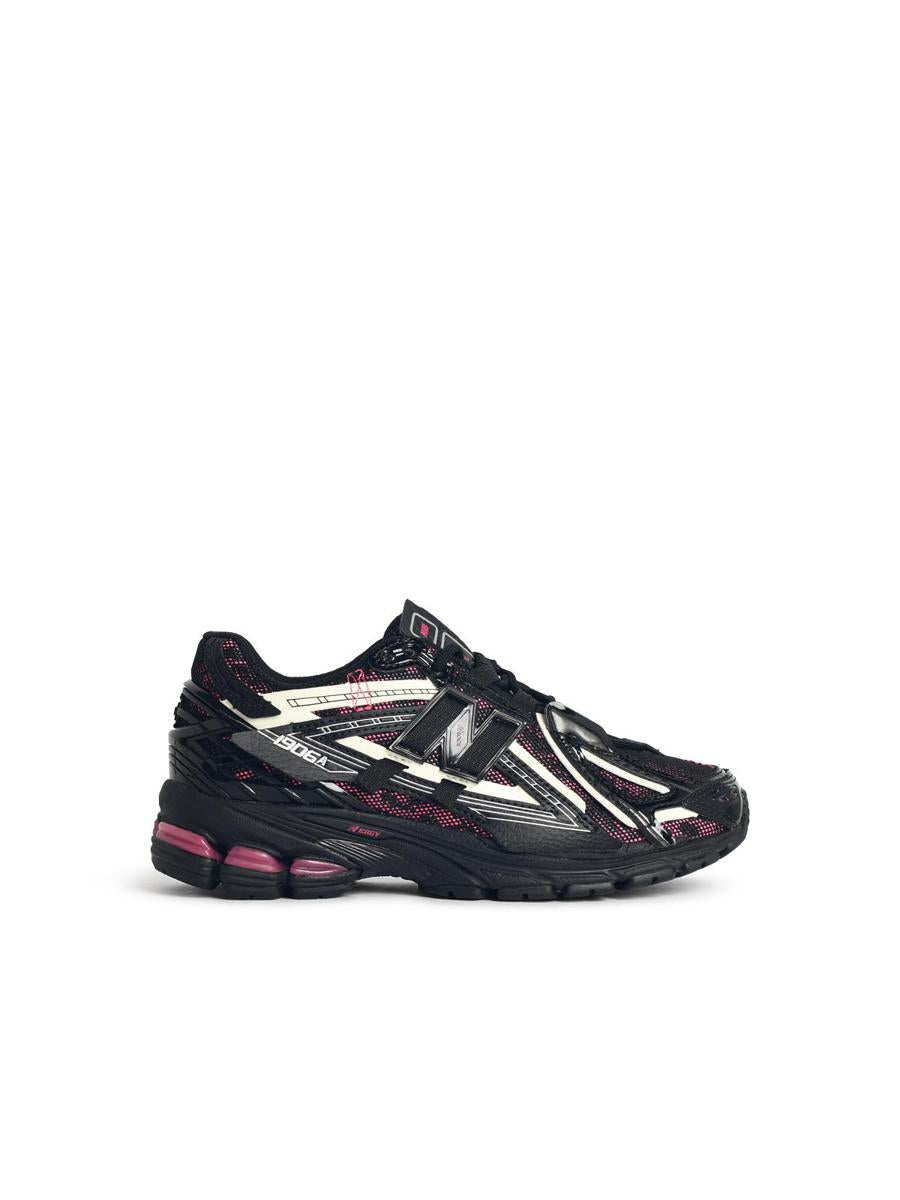 New Balance '1906' svarta sneakers i tygblandning