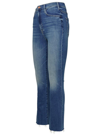 Mother Hustler Ankel Jeans i bomull