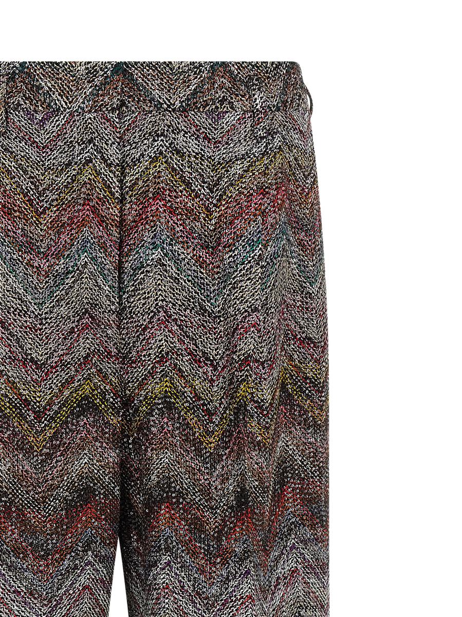 Missoni Zigzag-paljettbyxor