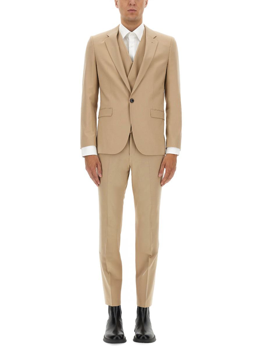 Hugo Boss Slim Fit Tredelad Kostym