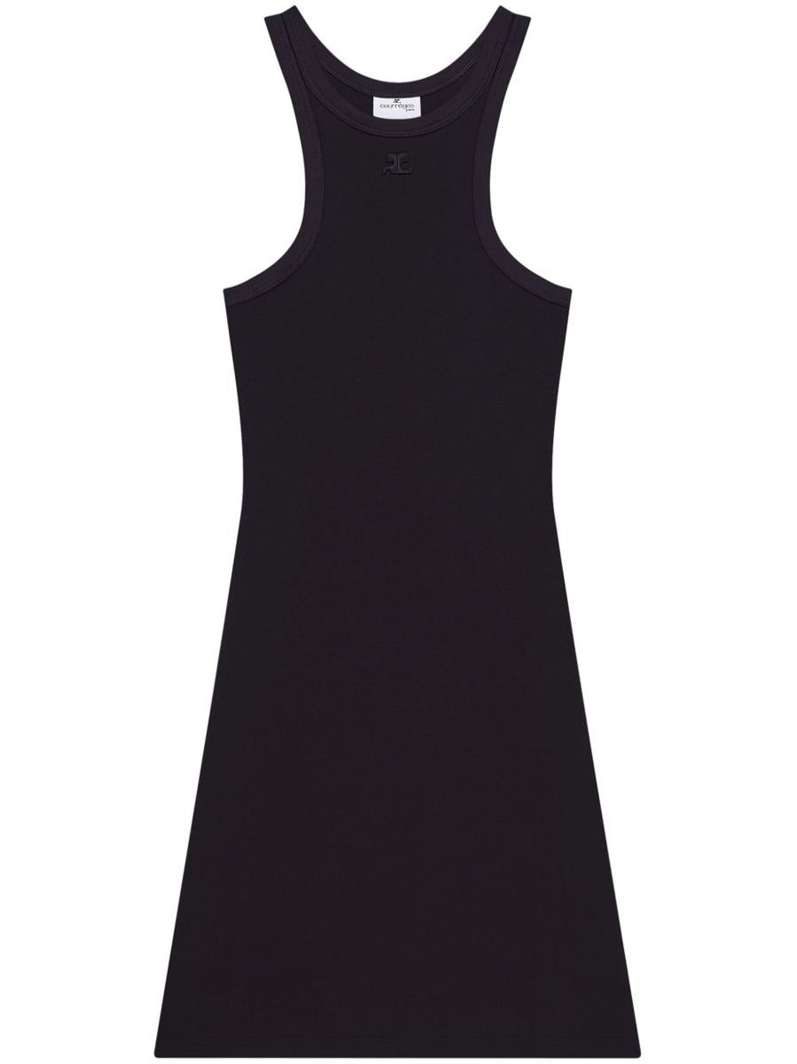 Courrèges Scuba Cotton Miniklänning