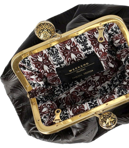 Weekend Max Mara Pasticcino Spanish Heritage Liten Brun Kuvertväska