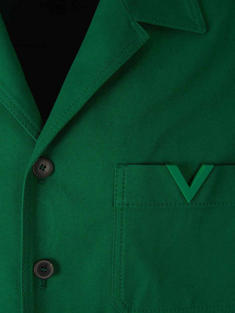 Valentino Garavani Cotton Logo Jacka