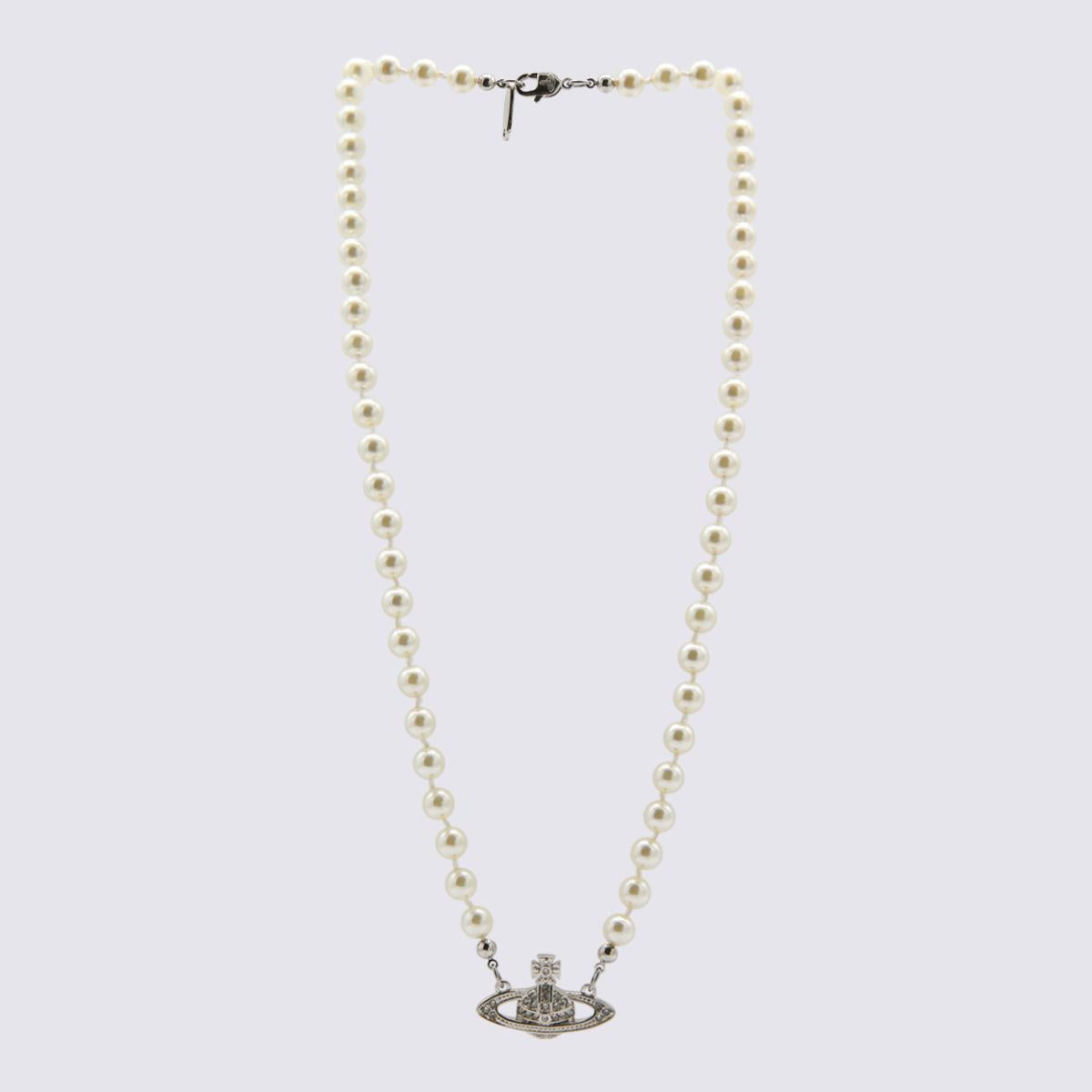 Vivienne Westwood Bijoux Platina/Cräm Pärla/Kristall