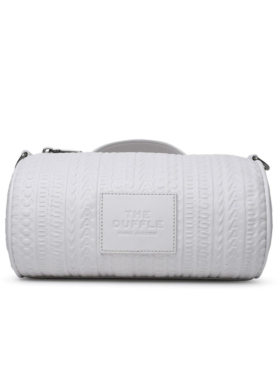 Marc Jacobs 'Duffle' vit läderväska