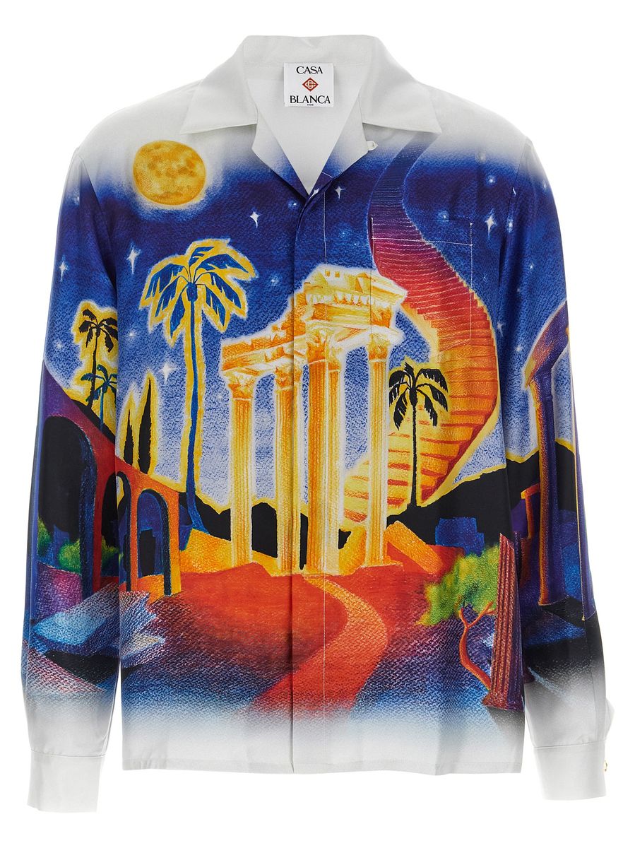 Casablanca 'Midnatt Akropolis'-skjorta