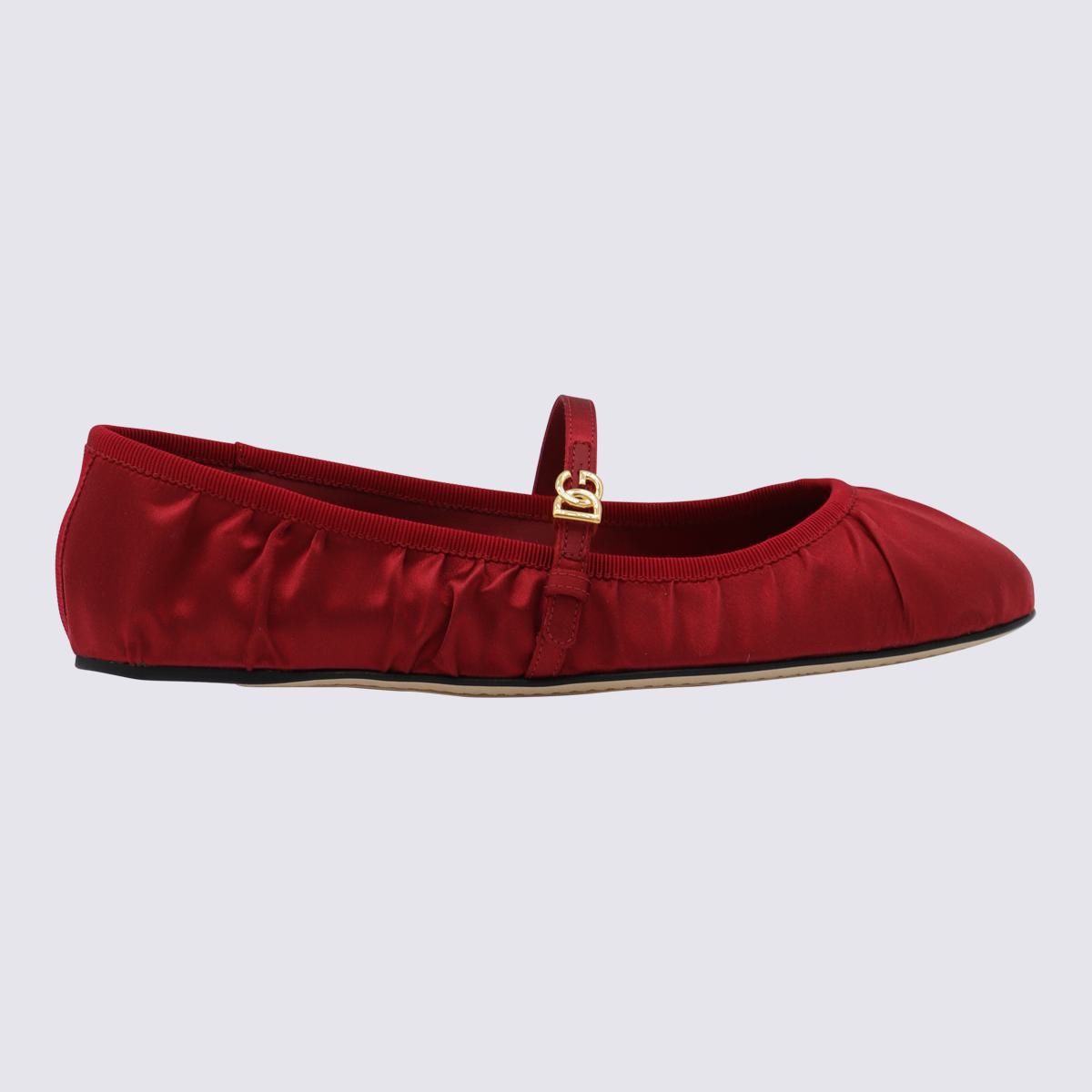 Dolce &amp; Gabbana Röda Flats