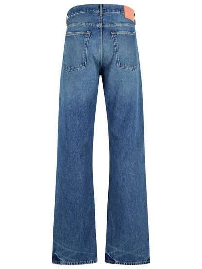 Acne Studios '2010M' Blå Bomullsjeans
