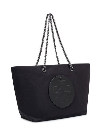 Tory Burch Tory Burch Svart Shopper Med Kedja