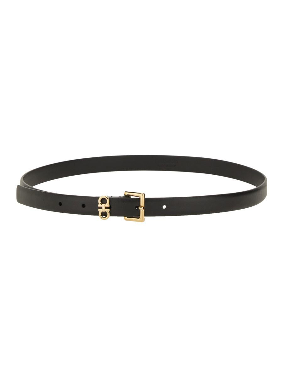 Salvatore Ferragamo Dubbelt "Hooks"-bälte