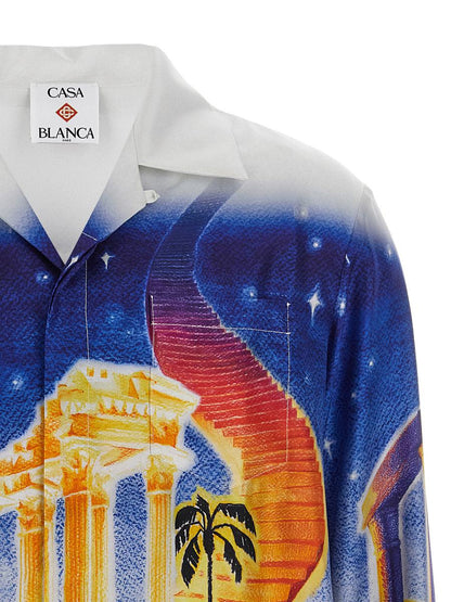 Casablanca 'Midnatt Akropolis'-skjorta