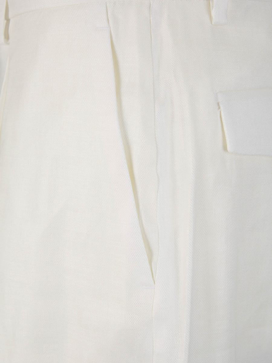 Lardini Linen Formella Bermuda Shorts