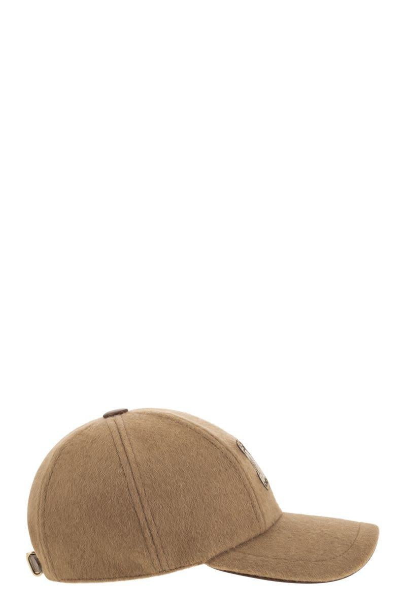 Max Mara Fedora - Kamelfärgad basebollkeps