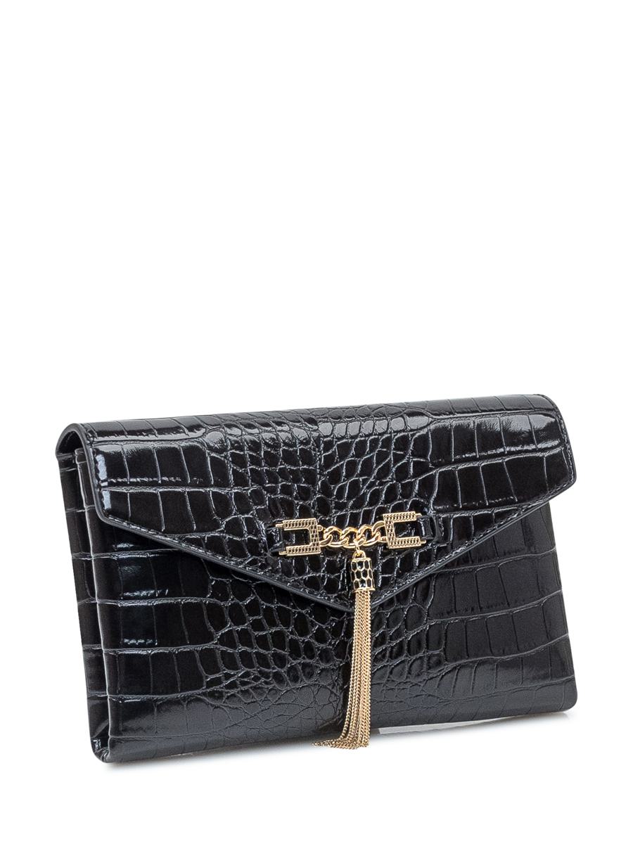 Elisabetta Franchi Elisabetta Franchi Clutchväska Krokodileffekt