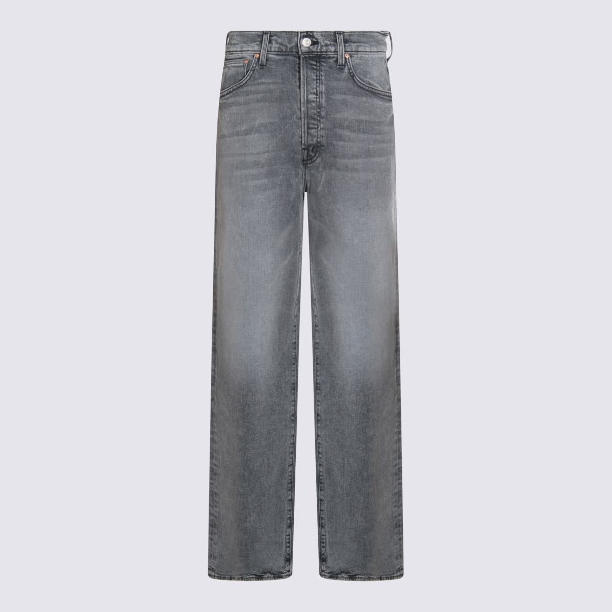 Grå bomullsjeans från Mother