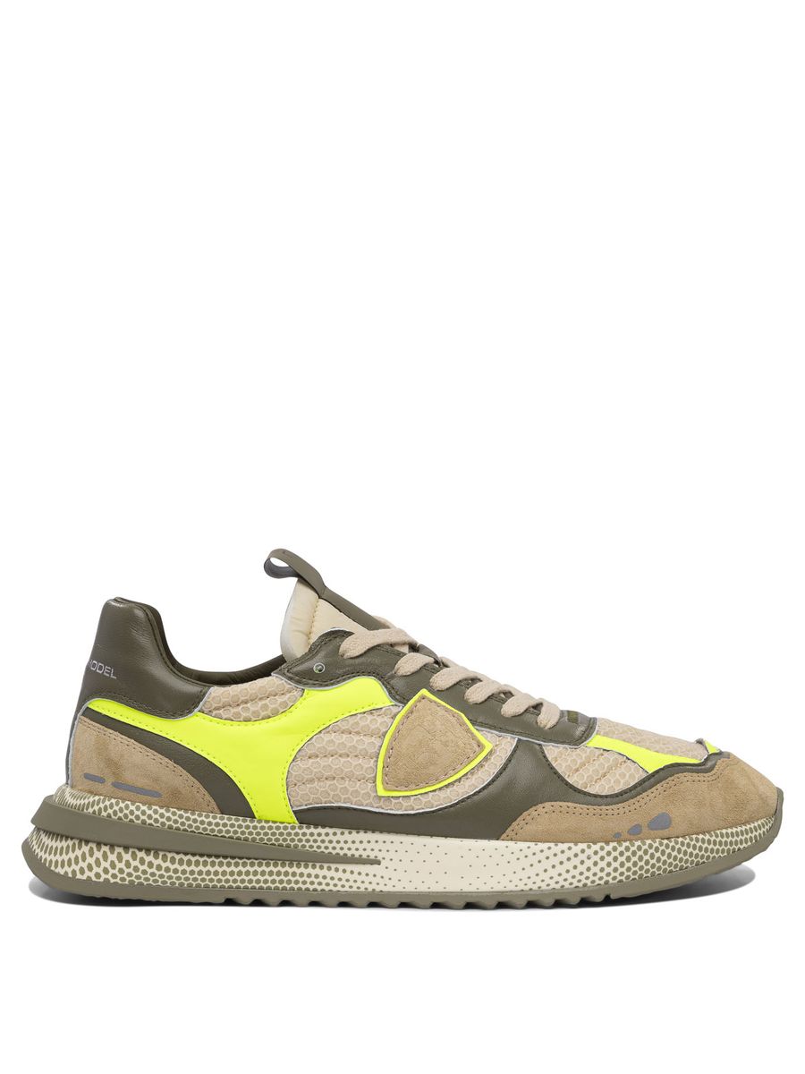 Philippe Model Olympique Gul Militärgröna Sneaker