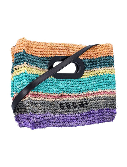 Sacai Raffia Mini Bag