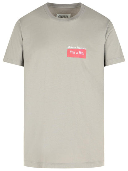Maison Margiela grå bomulls-T-shirt