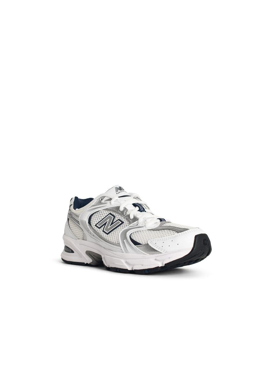 New Balance '530' Vita Tyg Sneakers