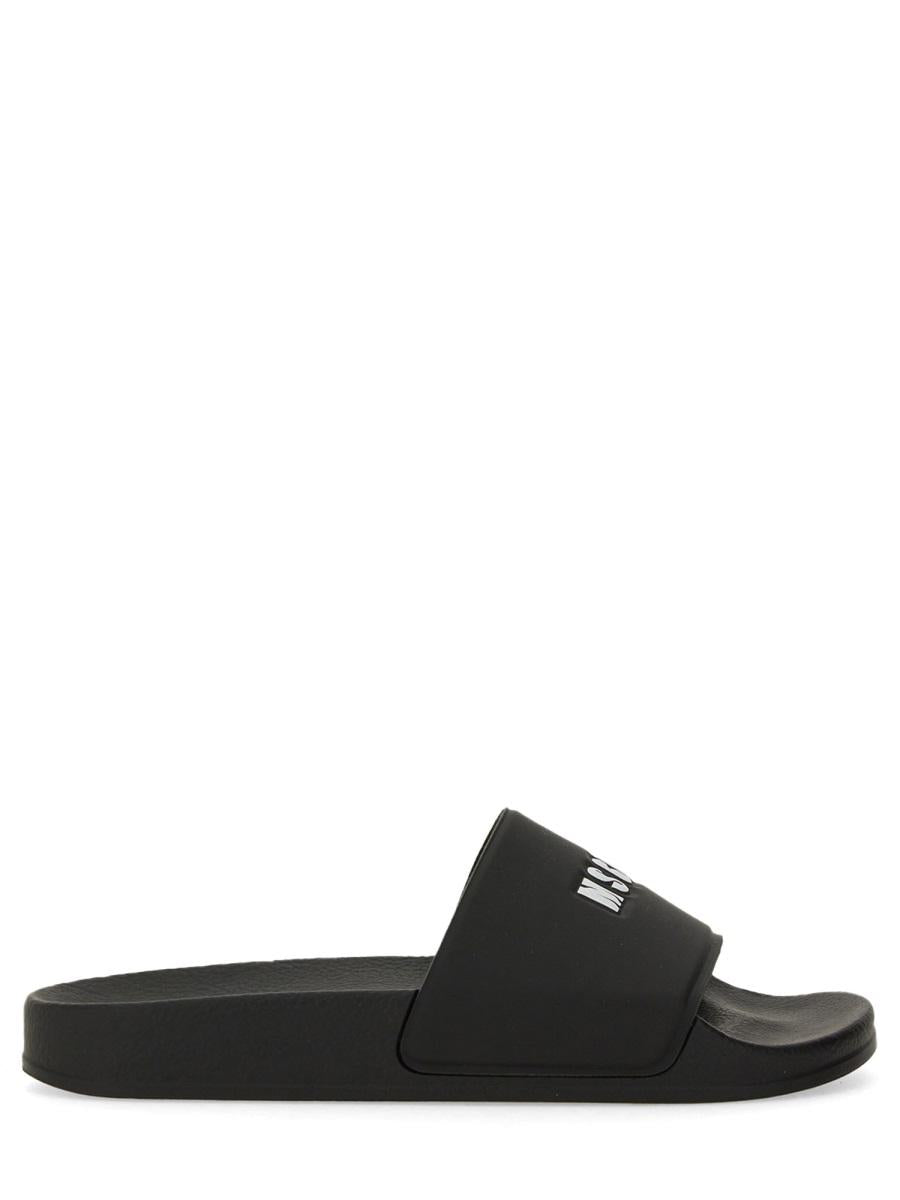 Msgm Slidesandaler med logotyp