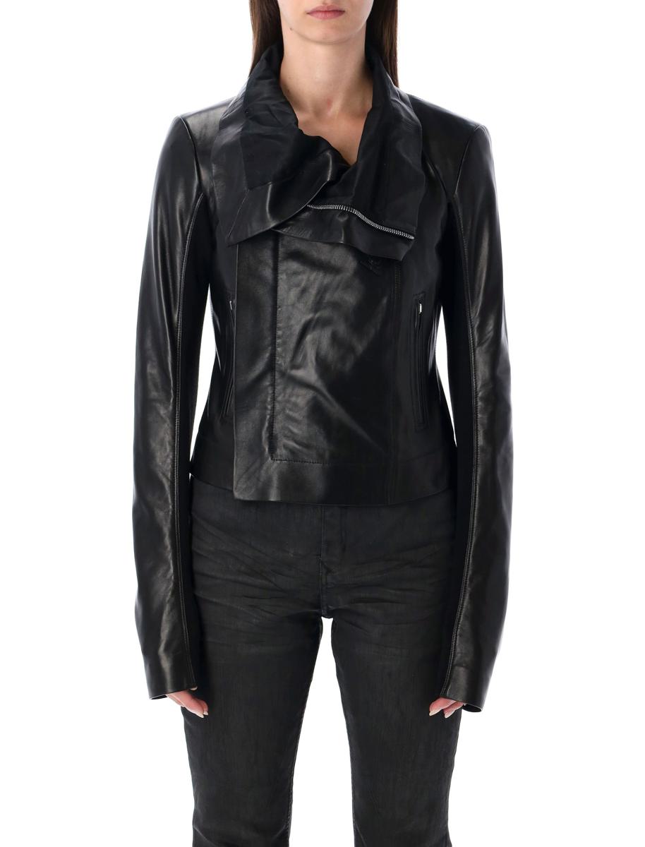 Rick Owens Lammskinnjacka