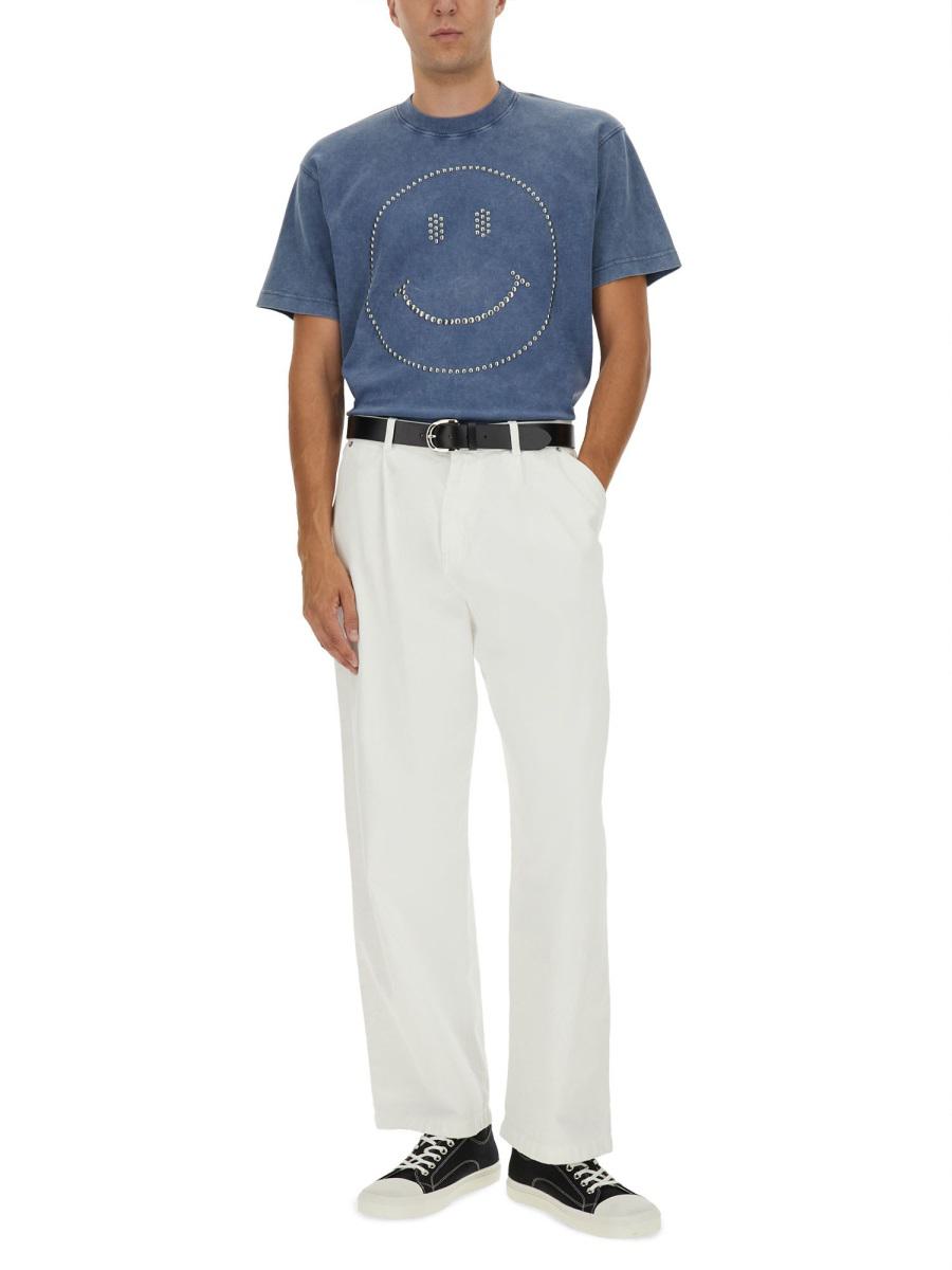 Moschino "Smiley®" T-shirt i kraftig bomull