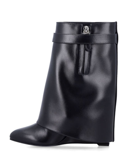 Givenchy Shark Lock läderstövlar