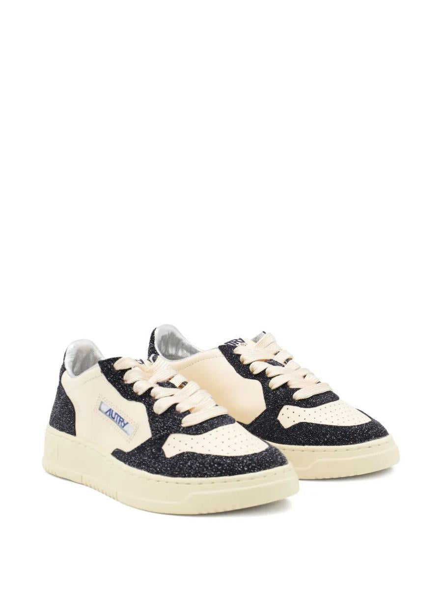Autry "Medalist Low" Dubbla Lädersneakers Skor