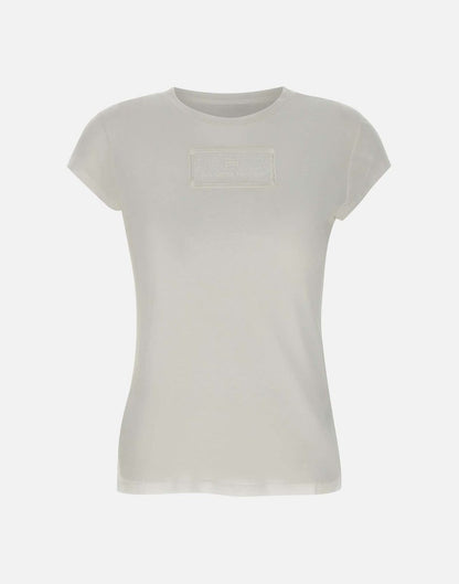 Elisabetta Franchi T-shirt med logotyptryck
