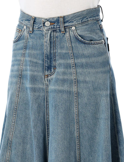Haikure Serenity Midikjol i denim