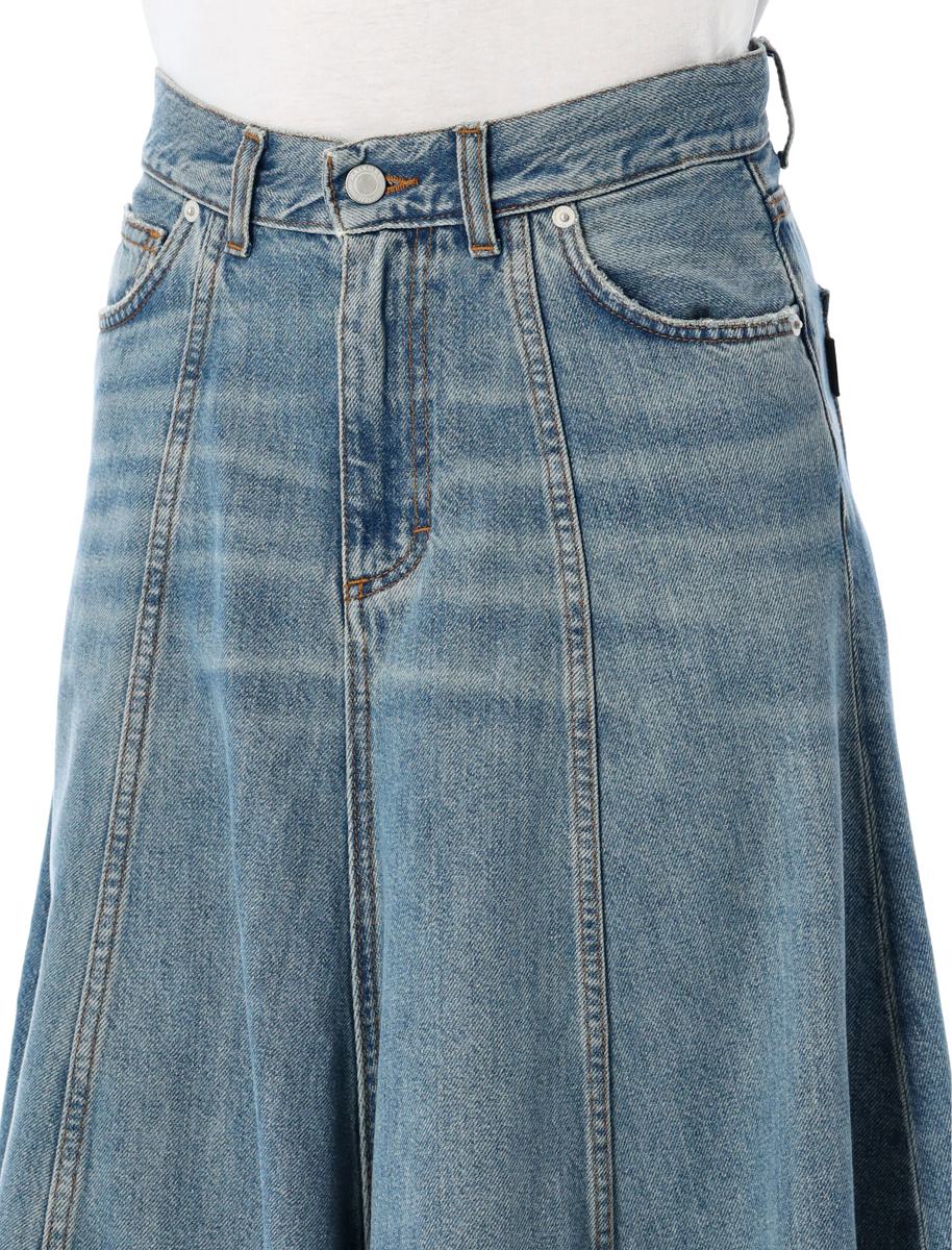 Haikure Serenity Midikjol i denim